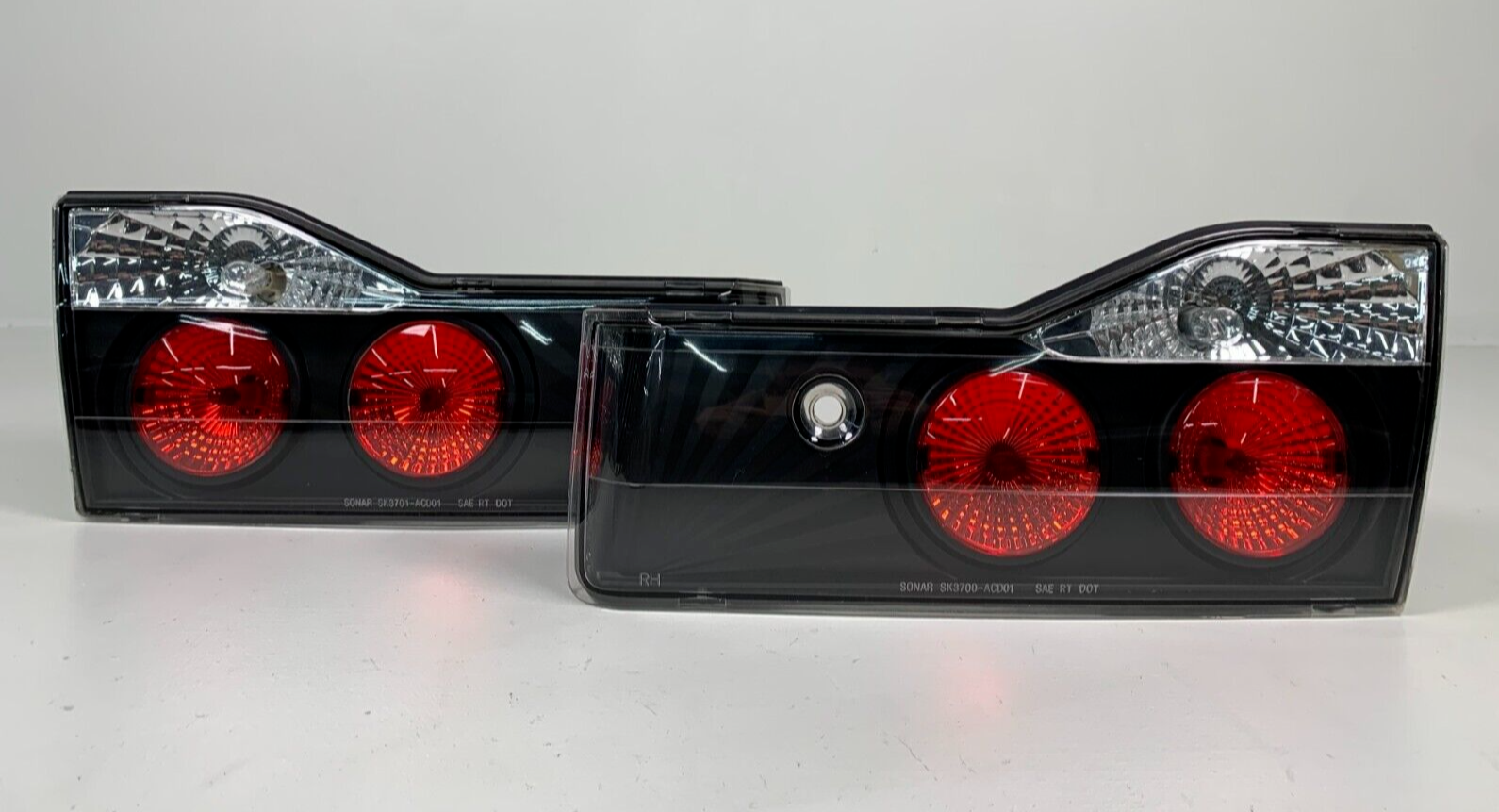 2003-05 Honda Accord Sonar Design Right Left Inner Tail Lights Pair Aftermarket
